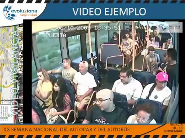 Videovigiliancia en taxis y autobuses