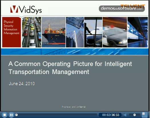 Smart Mobility Transportation Management y PSIM para mejorar la seguridad en metro, tren, barcos y carreteras. Webinar Vidsys.