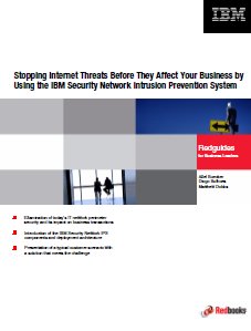 Redbook sobre cómo detener las amenazas en Internet con IBM Security Network Intrusion Prevention System