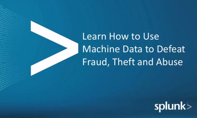 "Machine Data" y Big Data para lucha anti fraude y ciberataques con Splunk  (Webinar en Inglés) 